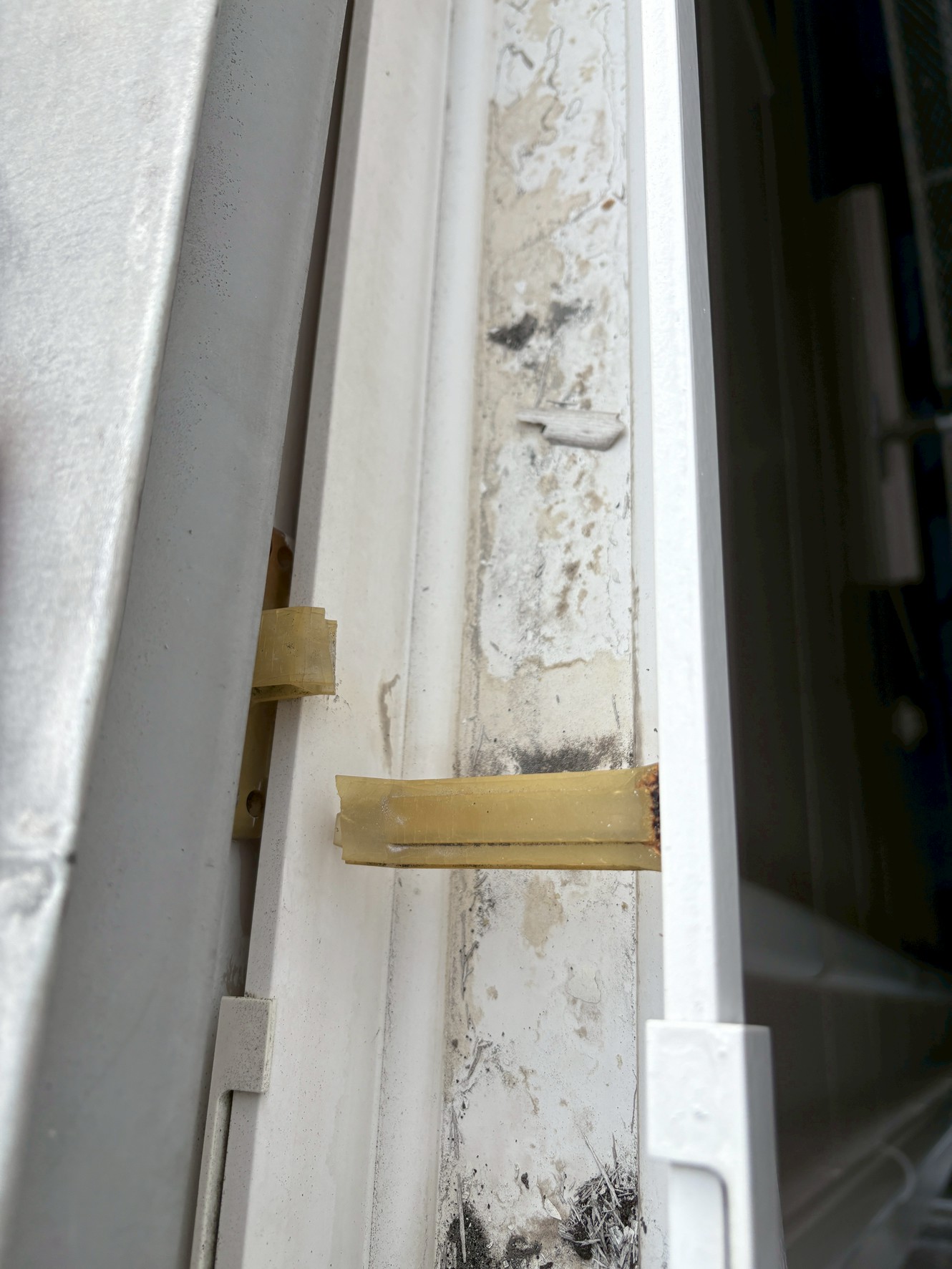 池田市T様邸　雨樋を止めてる釣具の交換