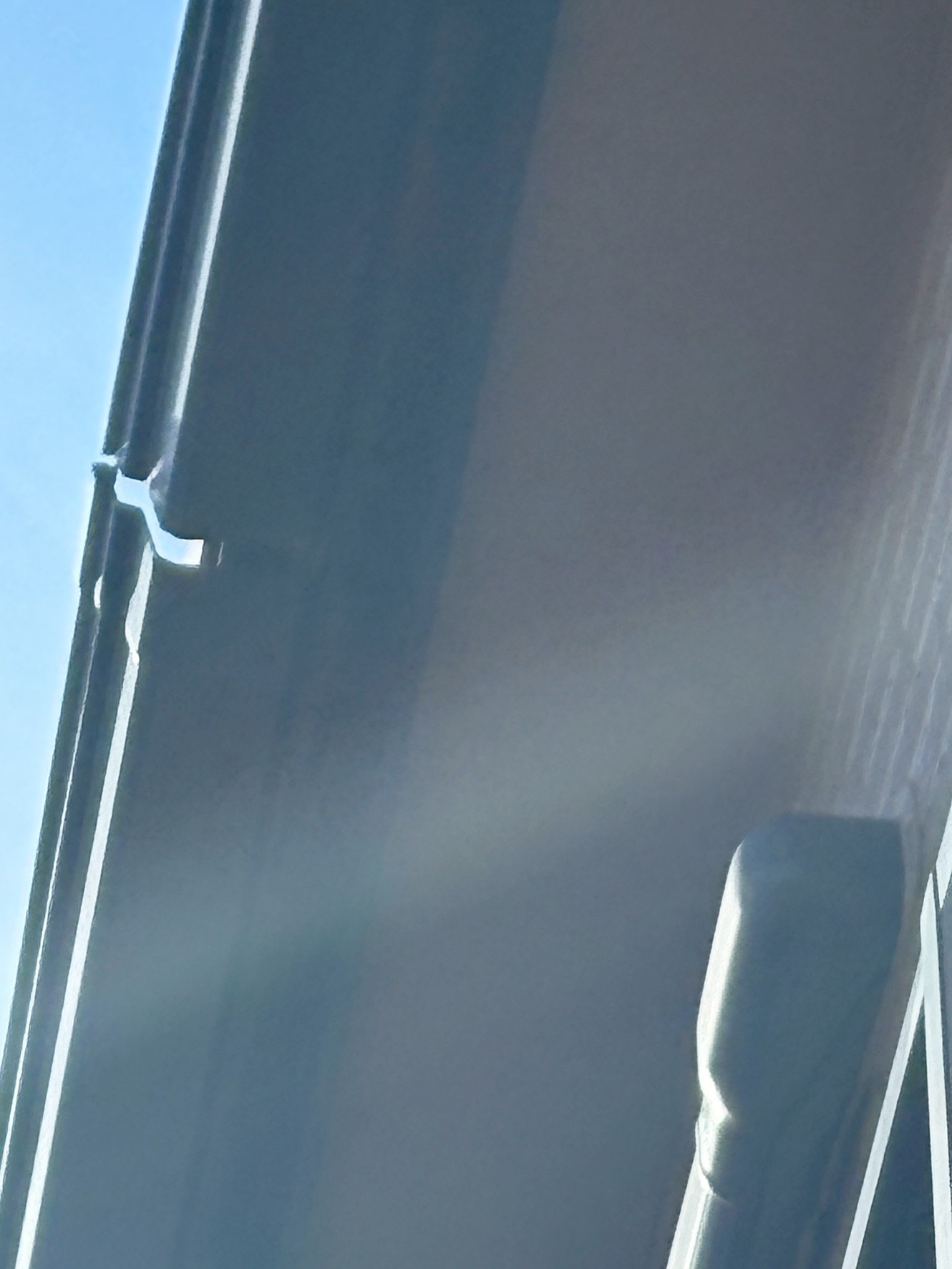 吹田市S様邸　雨樋のジョイント接続